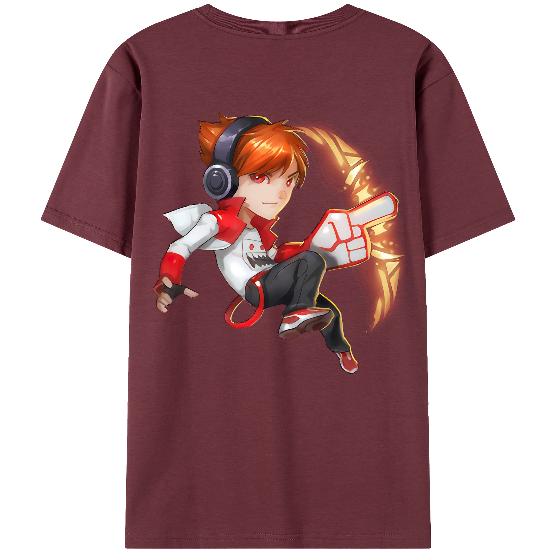 リーグ・オブ・レジェンド League of Legends LOL 綿100％半袖Tシャツ（背面プリント）